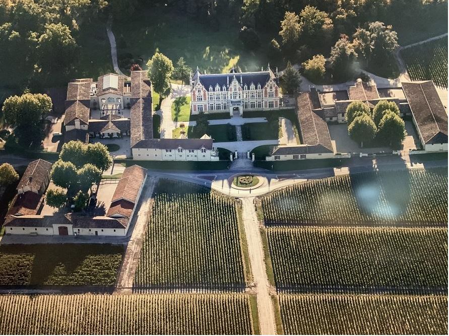 Château Cantenac Brown vue drone